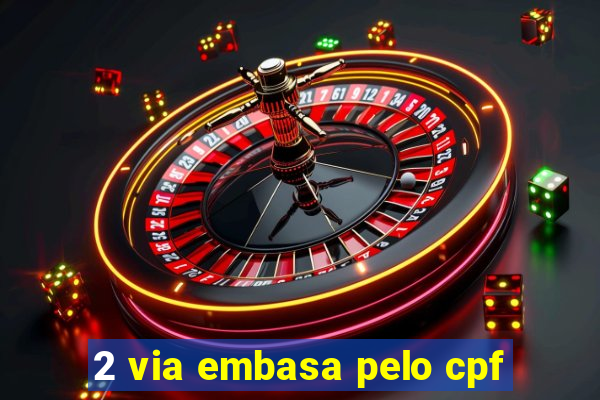 2 via embasa pelo cpf